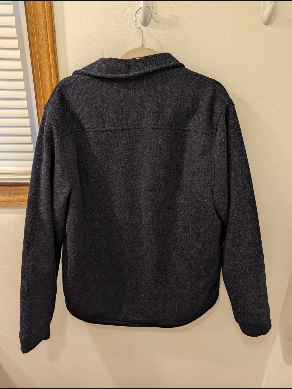 Old Navy Men's Navy Quilted-Lined Shacket Jacket